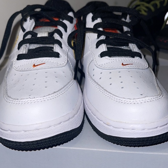 Orange, Yellow, Black & White Force 1 - Picture 6 of 6